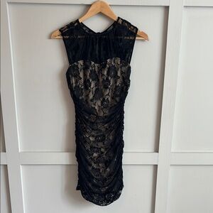 Elegant Black Lace Dress